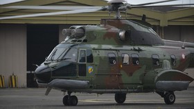 Selain Pesawat Presiden, Heli Super Puma Juga Dicat Merah