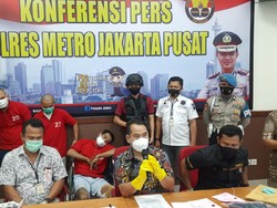 Komplotan Curanmor Viral Berjaket Ojol di Jakpus, Beraksi Cuma 5 Menit
