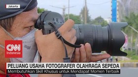 VIDEO: Peluang Usaha Fotografer Olahraga Sepeda
