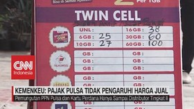 VIDEO: Kemenkeu: Pajak Pulsa Tidak Pengaruhi Harga Jual