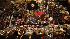 FOTO: Musim Karnaval Venesia di Tengah Pandemi