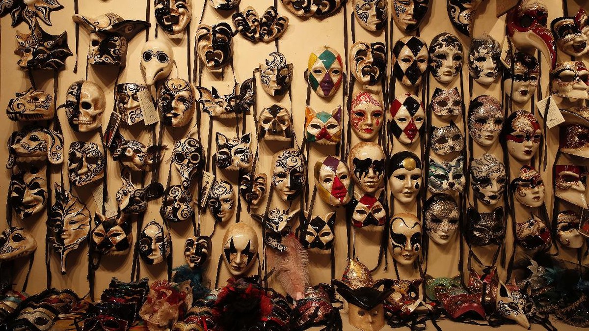 FOTO: Musim Karnaval Venesia di Tengah Pandemi