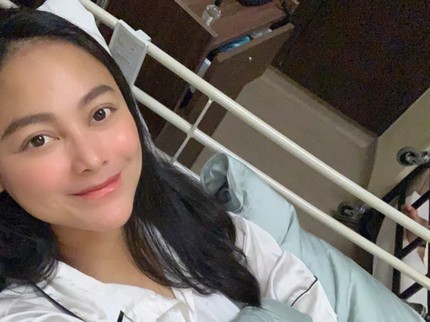 Momen Whulandary Herman Melahirkan Anak Kedua, Makeup hingga Makan Mi Instan