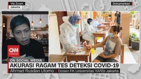 VIDEO: Akurasi Ragam Tes Deteksi Covid-19
