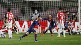 FOTO: Gol Messi di Tengah Rumor Gaji Rp4,3 Juta per Menit
