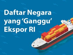 Daftar Negara yang Ganggu Ekspor RI