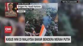 VIDEO: Kasus WNI di Malaysia Bakar Bendera Merah Putih