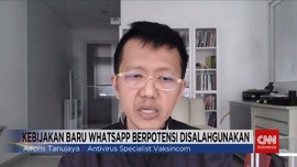 VIDEO: Kebijakan Baru Whatsapp Berpotensi Disalahgunakan