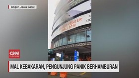 VIDEO: Mal Kebakaran, Pengunjung Panik Berhamburan
