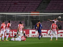 Gol ke-650 Messi di Barca Aduhai Banget!
