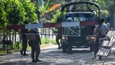 FOTO: Militer Myanmar Ambil Alih Kekuasaan Usai Tahan Suu Kyi Myanmar jadi sorotan dunia setelah angkatan bersenjata atau Tatmadaw menahan pemimpin de facto, Aung San Suu Kyi dan melakukan kudeta, Senin (1/2).