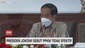 VIDEO: Presiden Jokowi Sebut PPKM Tidak Efektif