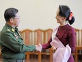 Polisi Tuntut Suu Kyi sampai Myanmar Blokir Facebook