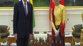 VIDEO: Suu Kyi Dan Presiden Myanmar Ditahan Militer