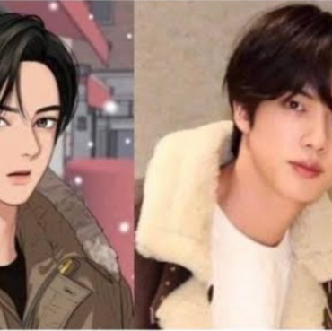 Reaksi Jin BTS Disebut Seganteng Karakter Webtoon Suho 'True Beauty'