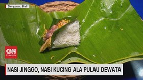 VIDEO: Nasi Jinggo, Nasi Kucing Ala Pulau Dewata