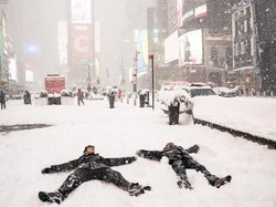 Suhu Dingin di Texas Makin Brutal di Malam Hari