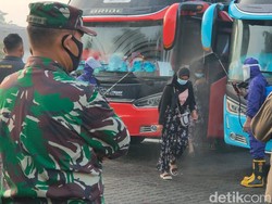 Pulang Piknik dari Bali, 5 Bus Rombongan Dicegat Satgas Corona Boyolali