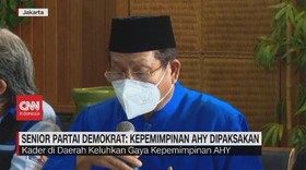 VIDEO: Senior Partai Demokrat: Kepemimpinan AHY Dipaksakan