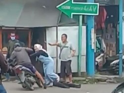 Emak-emak Garut Pelindung Pemuda yang Dikeroyok Preman Dicari Polisi!