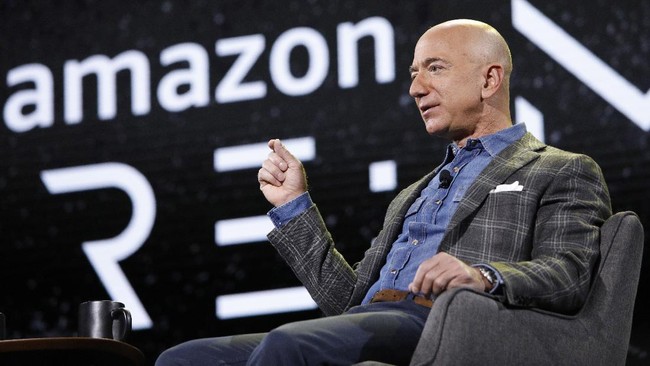 Jeff Bezos bakal menjual 50 juta saham miliknya di Amazon senilai US,6 miliar atau setara Rp135 triliun.