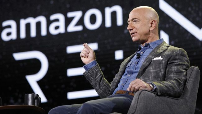 Jeff Bezos Jual Saham Amazon Rp36 T Masih Orang Terkaya