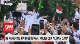VIDEO: 92 Rekening FPI Dibekukan, Polisi Cek Aliran Dana