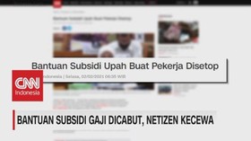 VIDEO: Bantuan Subsidi Gaji Dicabut, Netizen Kecewa