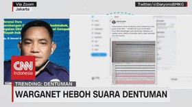 VIDEO: Warganet Heboh Suara Dentuman
