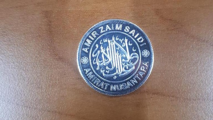 Penampakan dinar dan dirham di Pasar Muamalah, Depok. Penampakan dinar dan dirham di Pasar Muamalah, Depok.