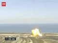 VIDEO: Roket SpaceX Meledak saat Uji Coba Mendarat