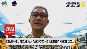 VIDEO: Kemenkeu Tegaskan Tak Potong Insentif Nakes 2021