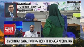 VIDEO: Pemerintah Batal Potong Insentif Tenaga Kesehatan