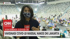 VIDEO: Vaksinasi Covid-19 Massal Nakes DKI Jakarta