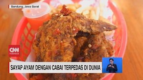 VIDEO: Sayap Ayam dengan Cabai Terpedas di Dunia