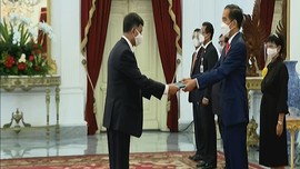 VIDEO: Presiden Jokowi Terima Surat Kepercayaan 7 Duta Besar