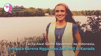 Cerita Awal Sacha Stevenson ke Indonesia, Ternyata karena Nggak Mau Jadi PNS di Kanada