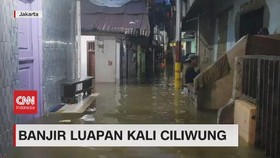 VIDEO: Banjir Luapan Kali Ciliwung