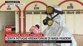 VIDEO: Cerita Petugas Krematorium di Masa Pandemi