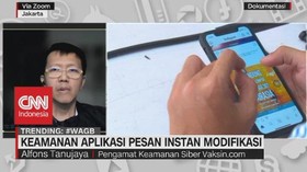 VIDEO: Keamanan Aplikasi Pesan Instan Modifikasi