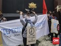 Demo di Kedubes Myanmar, Massa JRMK Kecam Kudeta Militer