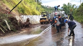 Jalur Nasional Majalengka-Kuningan Terapkan Buka-Tutup Imbas Longsor