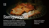 INTIP: 13 Makanan Korea yang Terkenal Karena Drakor Berikut sejumlah makanan asal Korea yang terkenal karena drakor.