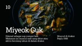 INTIP: 13 Makanan Korea yang Terkenal Karena Drakor Berikut sejumlah makanan asal Korea yang terkenal karena drakor.