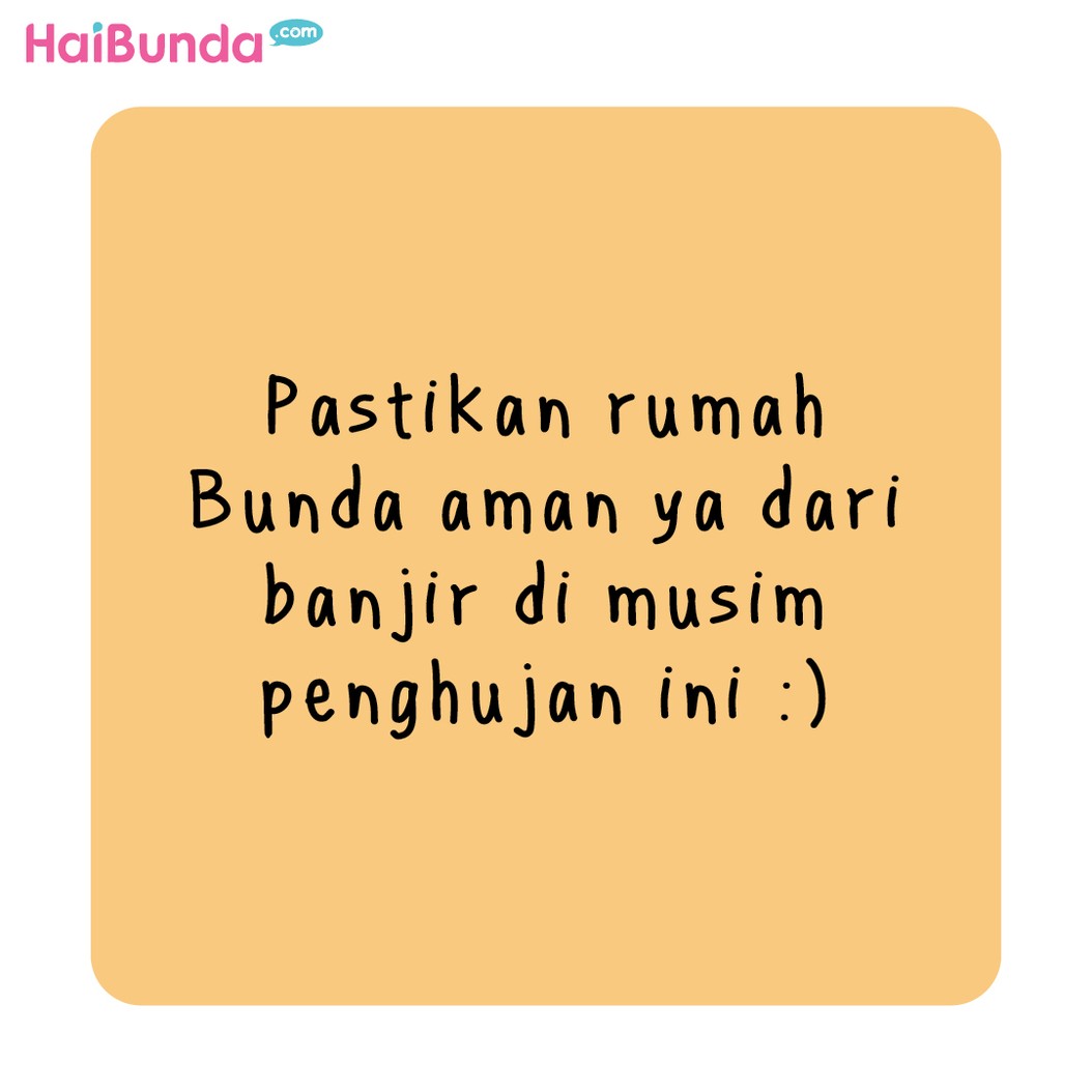 Komik HaiBunda Hujan