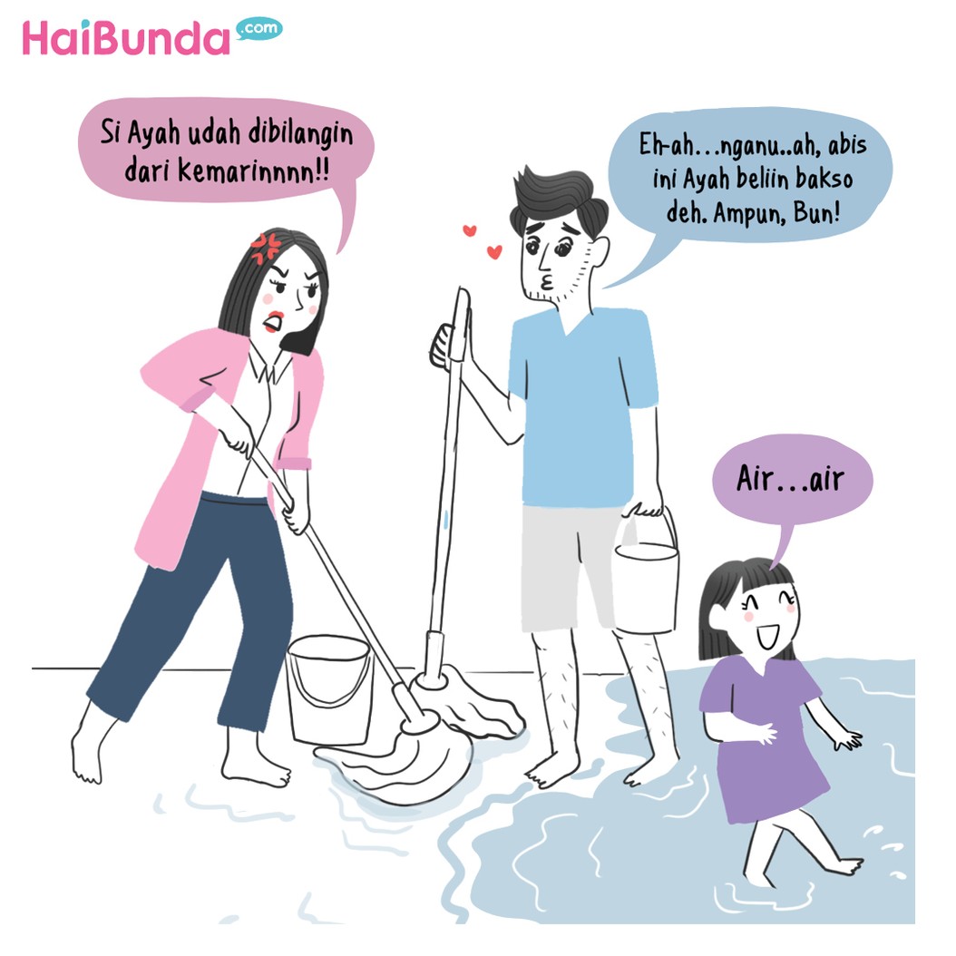 Komik HaiBunda Hujan