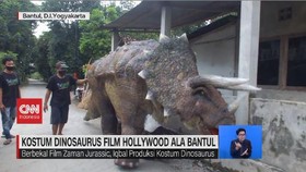 VIDEO: Kostum Dinosaurus Film Hollywood Ala Bantul