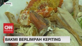 VIDEO: Mencicipi Bakmi Berlimpah Kepiting