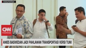 VIDEO: Anies Baswedan Jadi Pahlawan Transportasi Versi TUMI