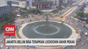 VIDEO: Jakarta Belum Bisa Terapkan Lockdown Akhir Pekan